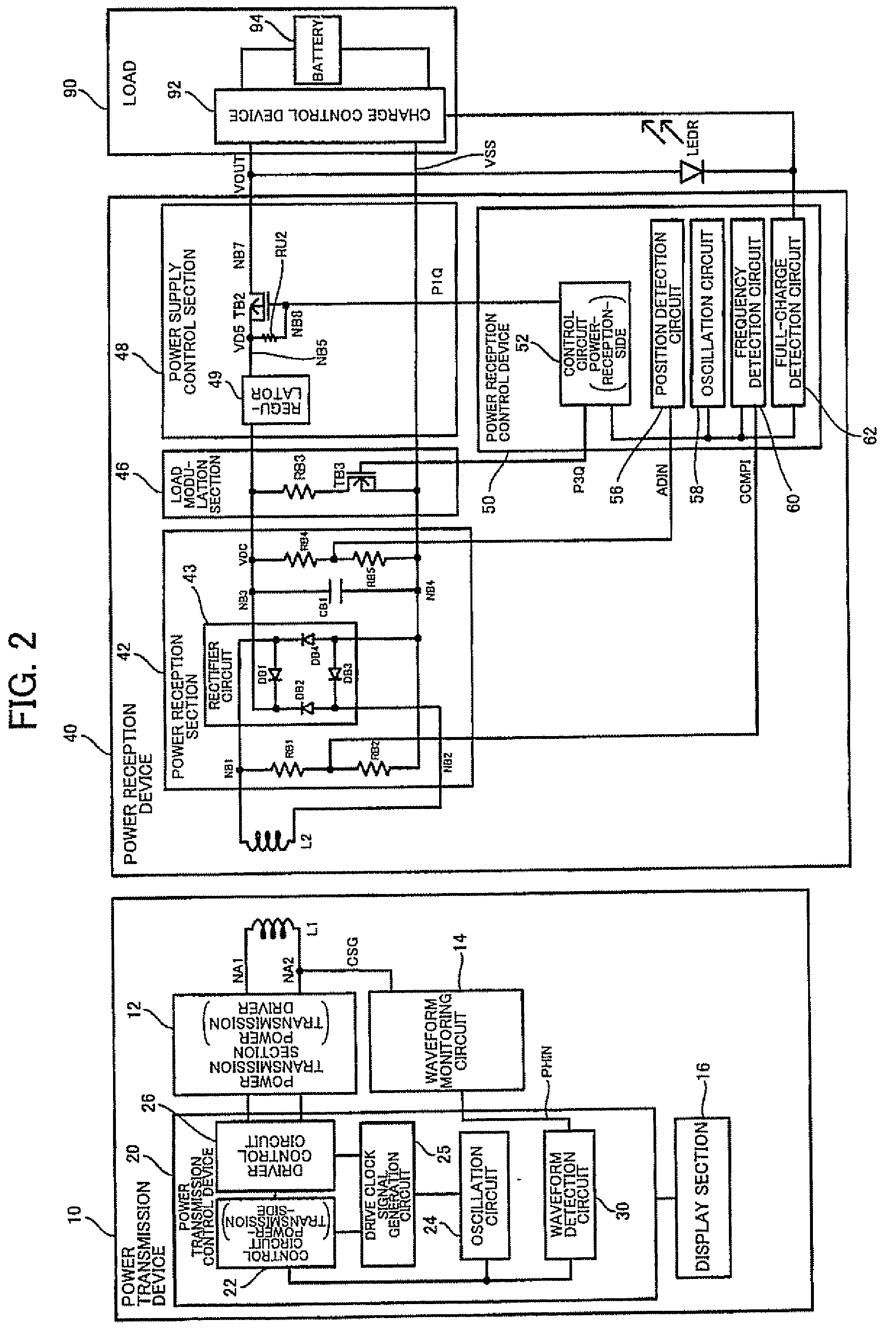 Power transmission control device, power transmission device, electronic instrument, and non-contact power transmission system