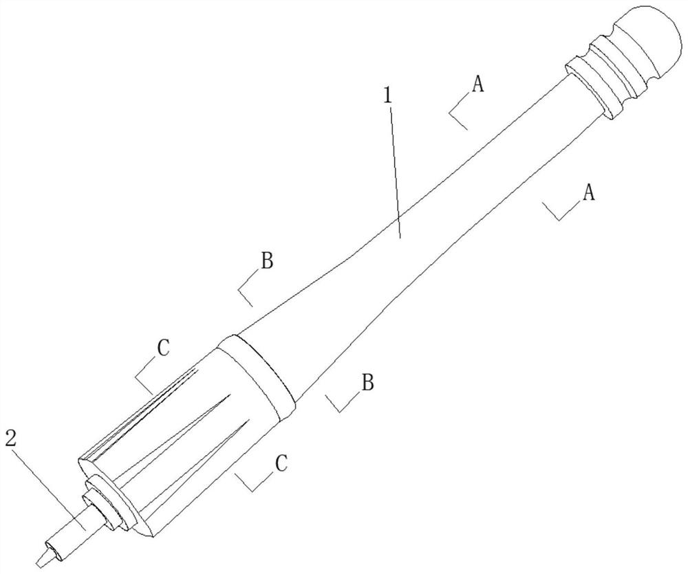 Antenna with heat dissipation function for gateway equipment