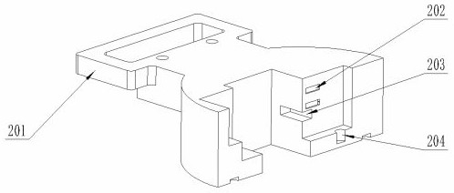 Rapid and automatic strain gauge pasting device for structural safety detection