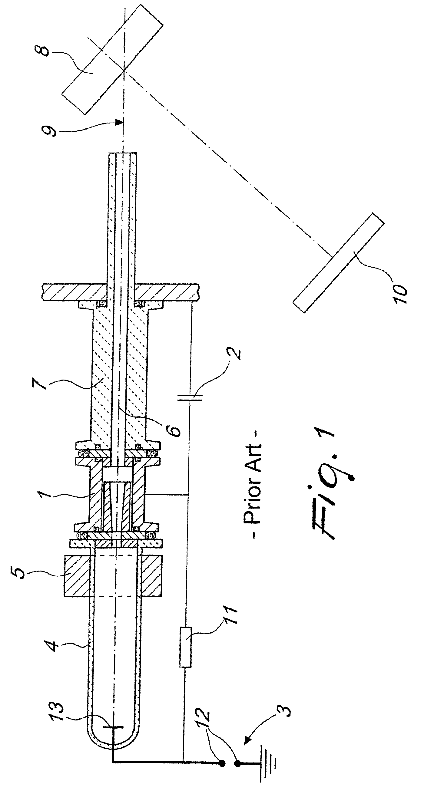 Apparatus and process for generating, accelerating and propagating beams of electrons and plasma