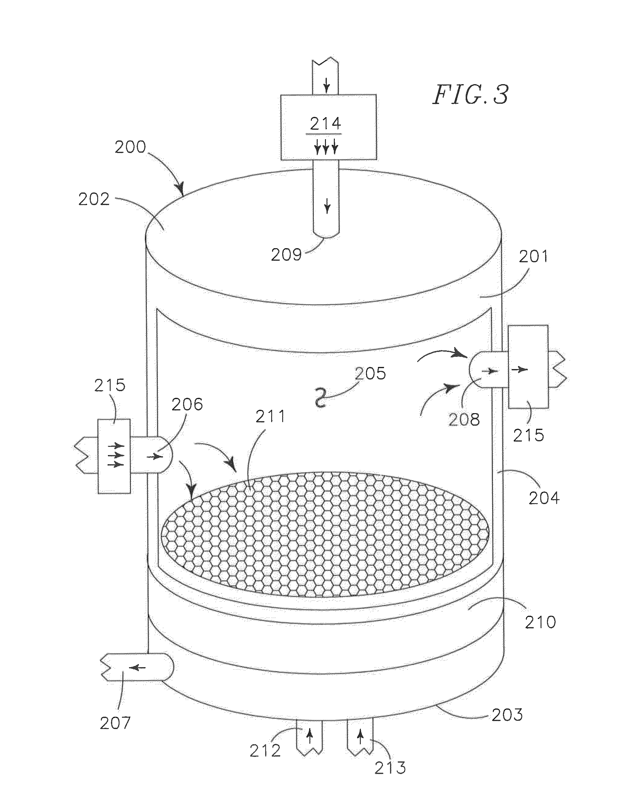System for separating contaminants from fluids