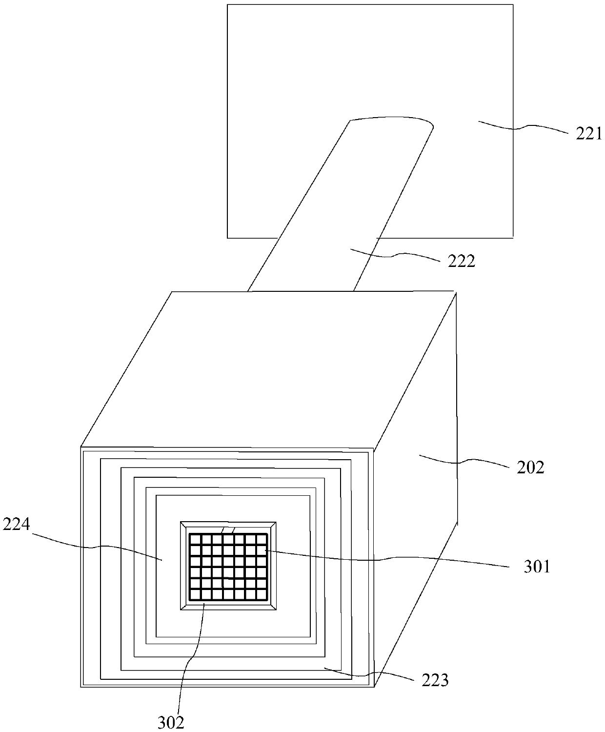 A solar reflective concentrating photovoltaic system and its reflective concentrating thermoelectric supply method