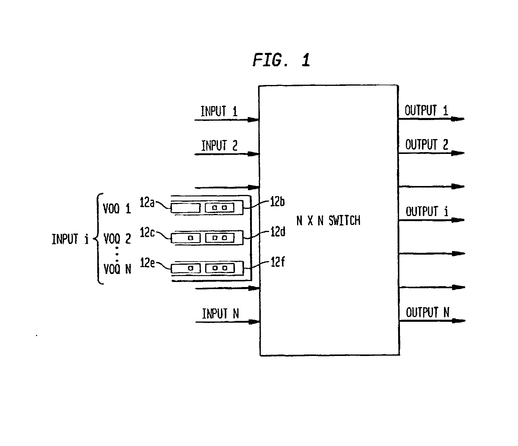 Scalable weight-based terabit switch scheduling method