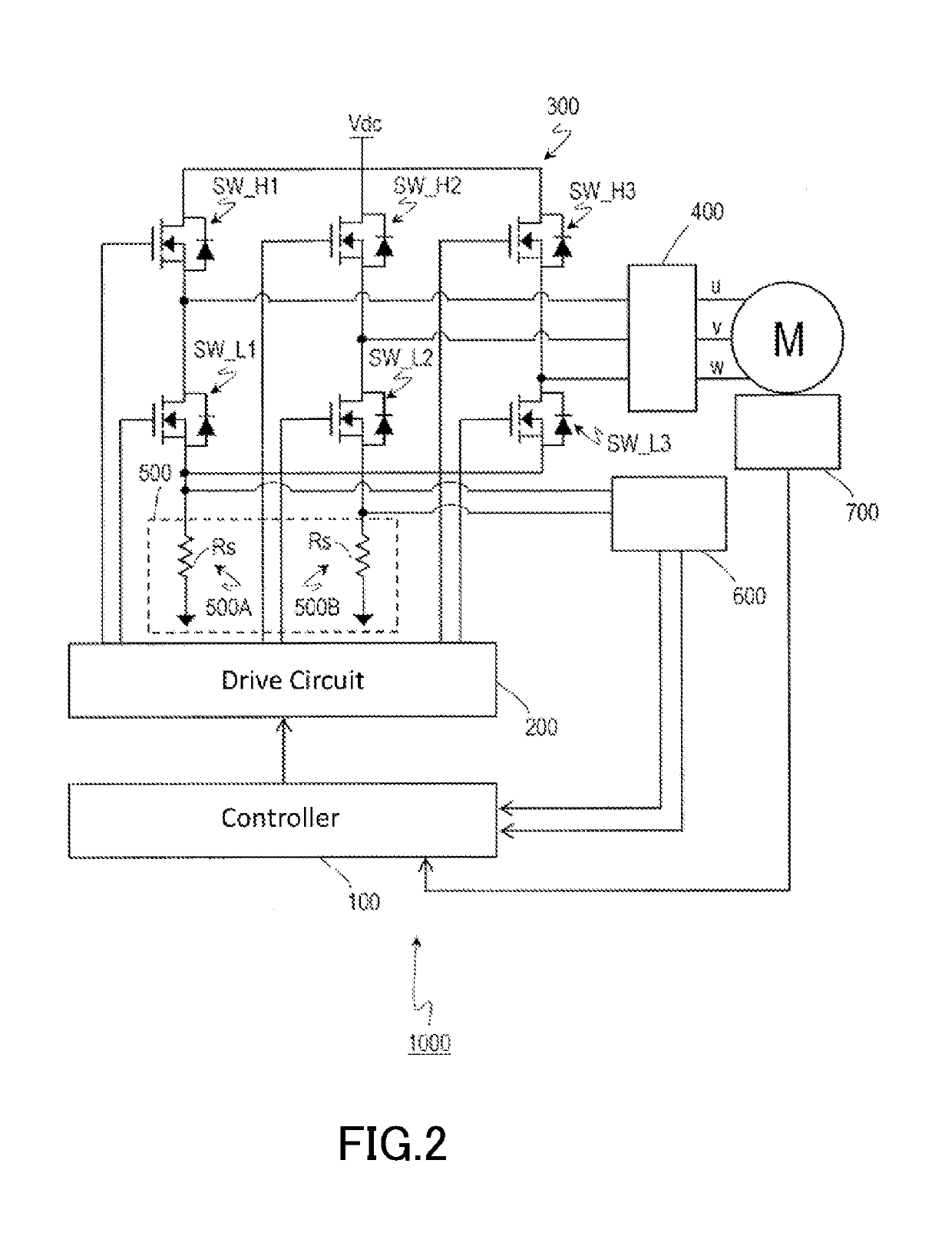 Sensor fault detection method, motor drive system, and electric power steering system