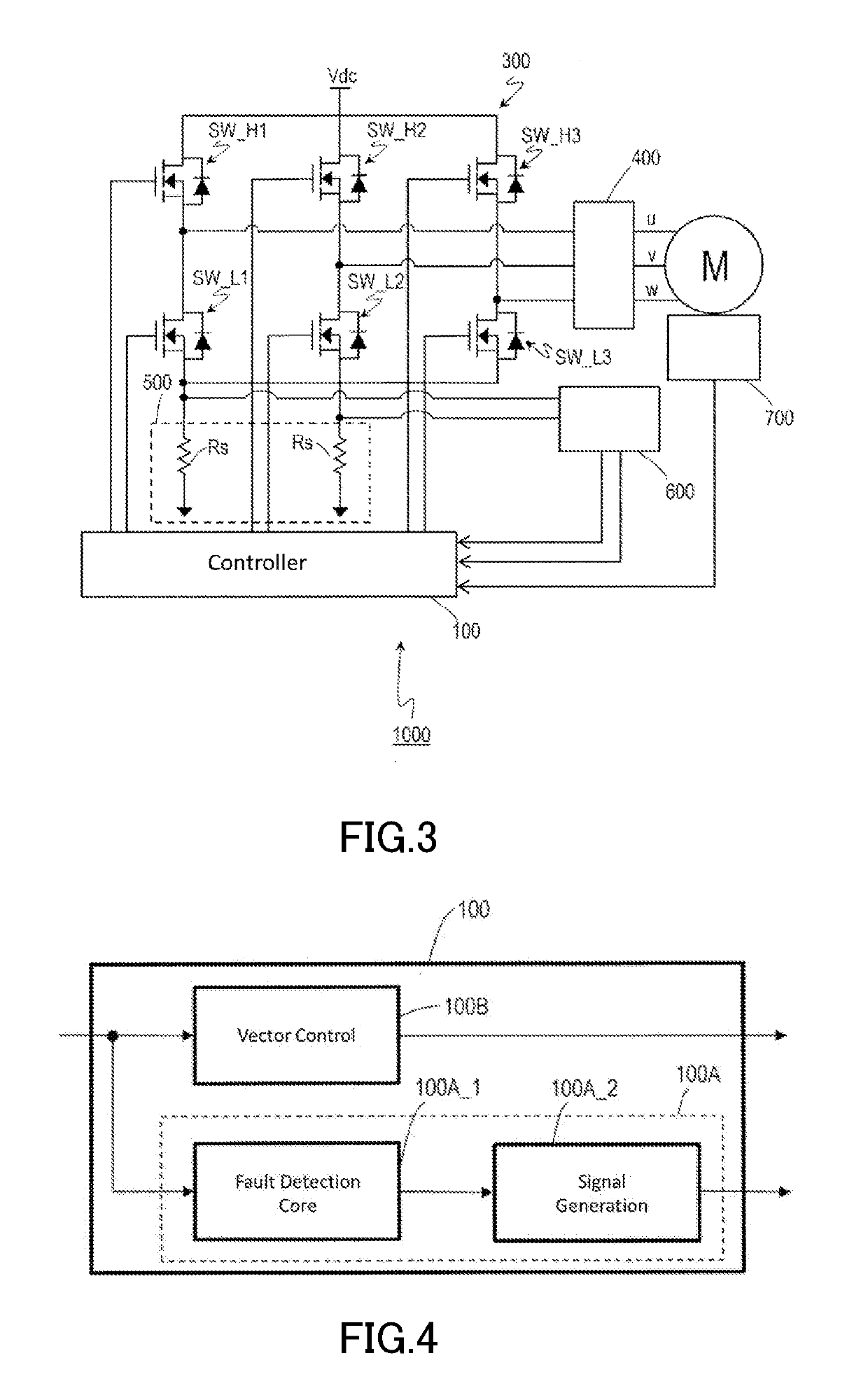 Sensor fault detection method, motor drive system, and electric power steering system