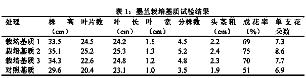 A kind of mulberry branch type functional potted flower cultivation substrate