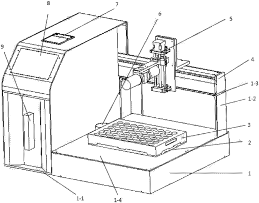 Automatic sampling apparatus for full-automatic laser particle size analyzers