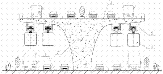 Elevated urban traffic system