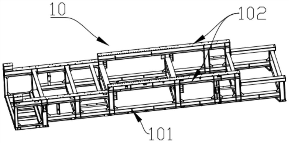 Frame tailor-welding tooling and tailor-welding method