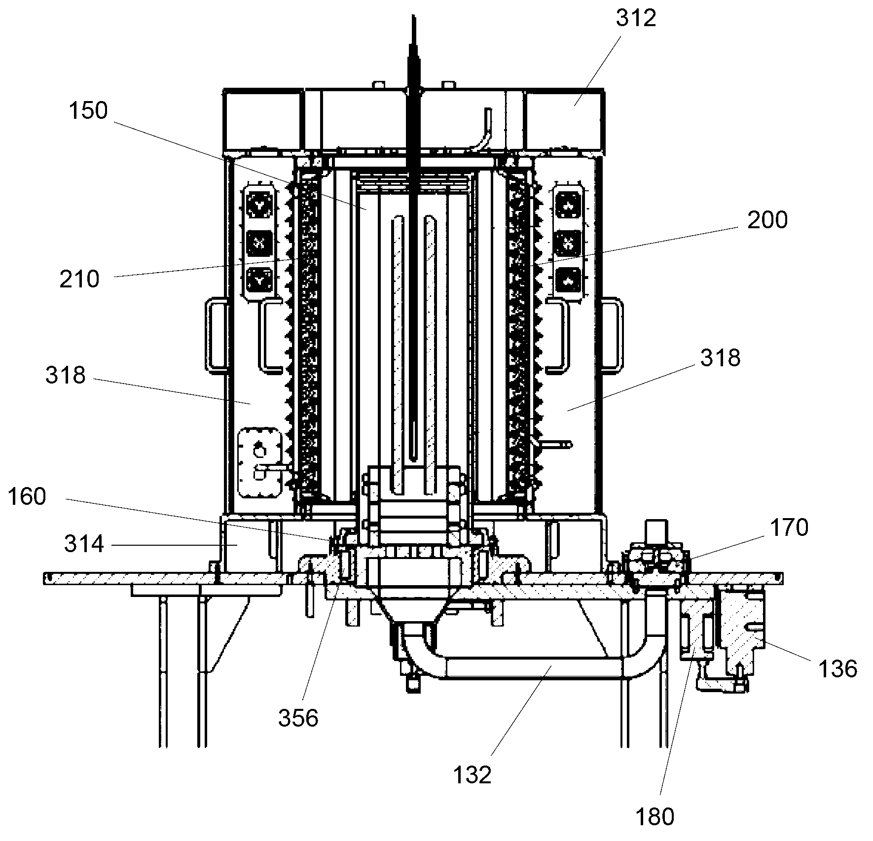 Etching and baking equipment and operation method thereof