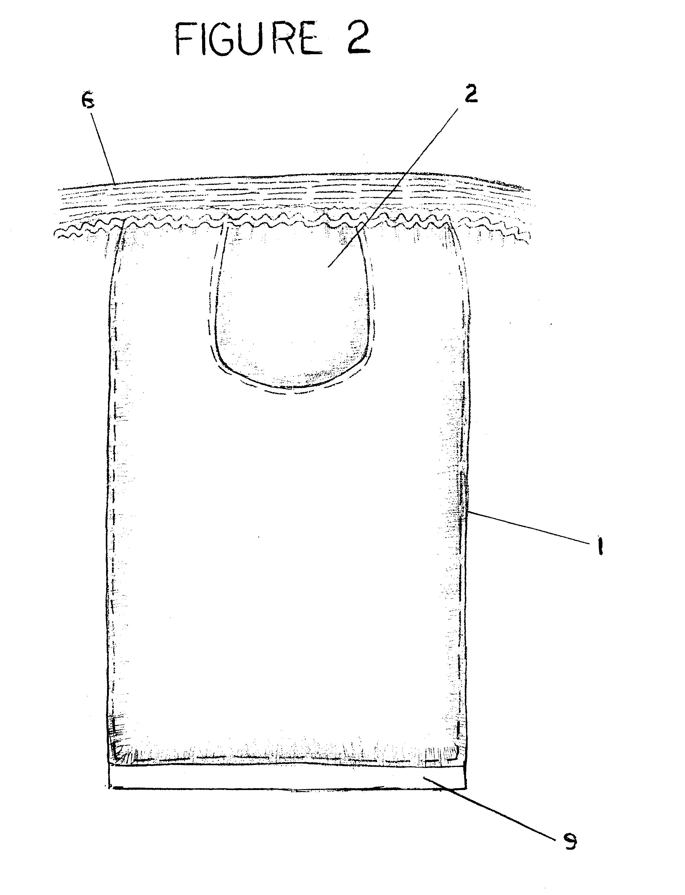 Ostomy bag undergarment