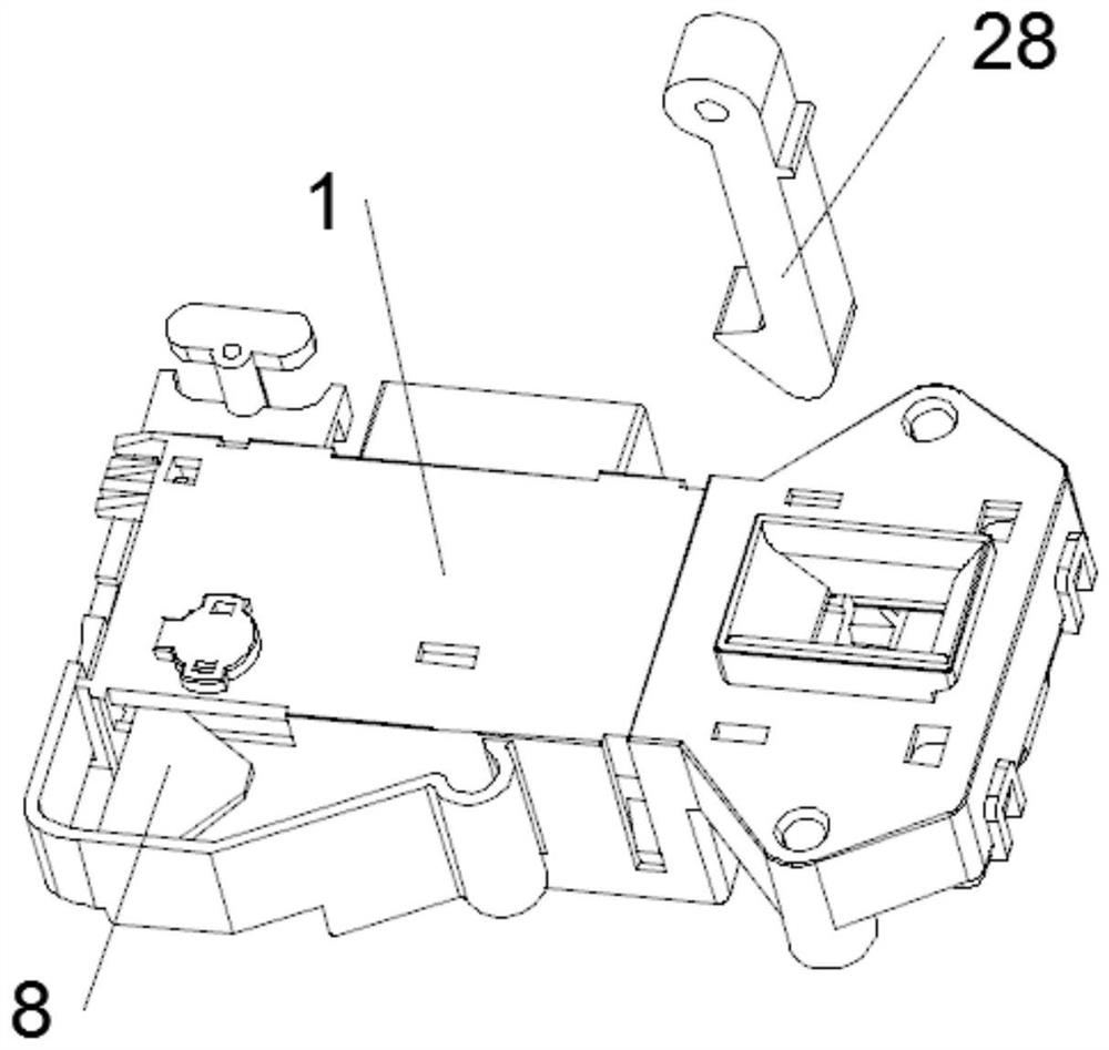 A locking device and washing machine