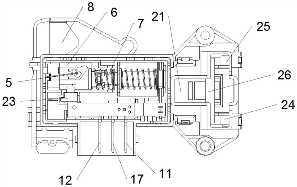 A locking device and washing machine