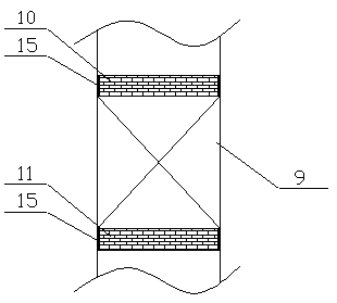 Up-flow reactor and application thereof