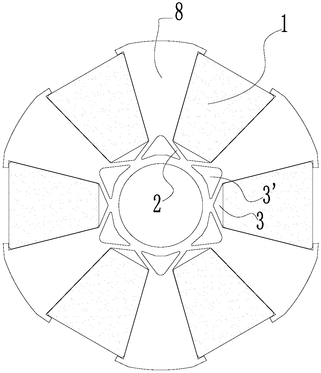 Motor rotor and motor