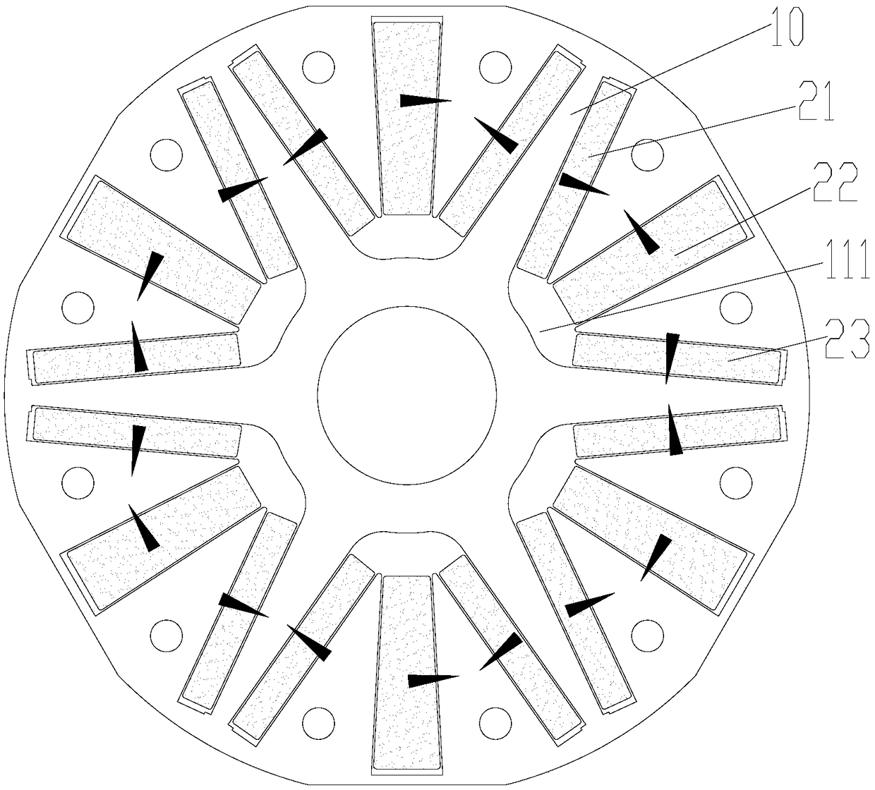 Motor rotor and motor