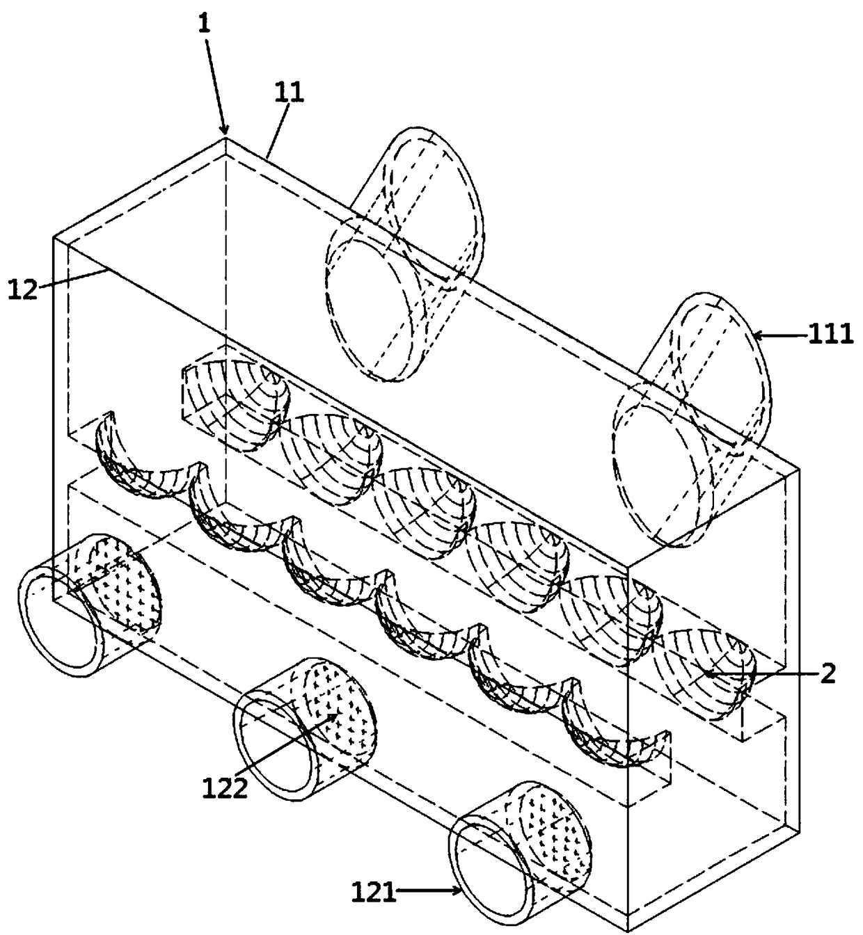 Embankment ecology bin for controlling water and soil loss and ecology landscape combined revetment inserting sheet pile