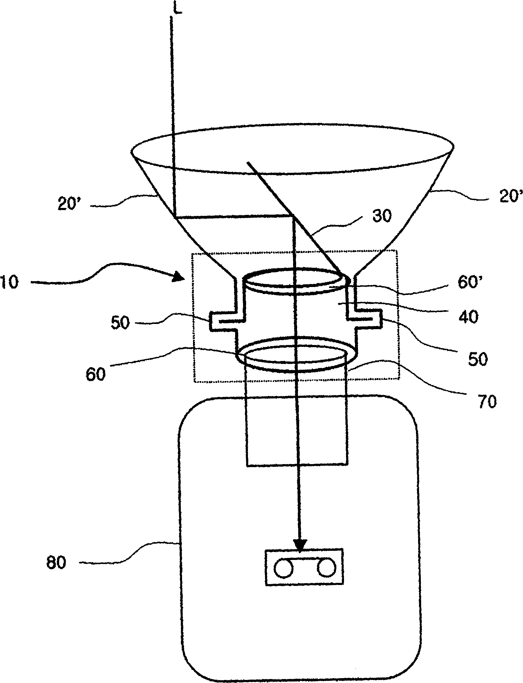 Apparatus for recording three dimensional video and movie camera
