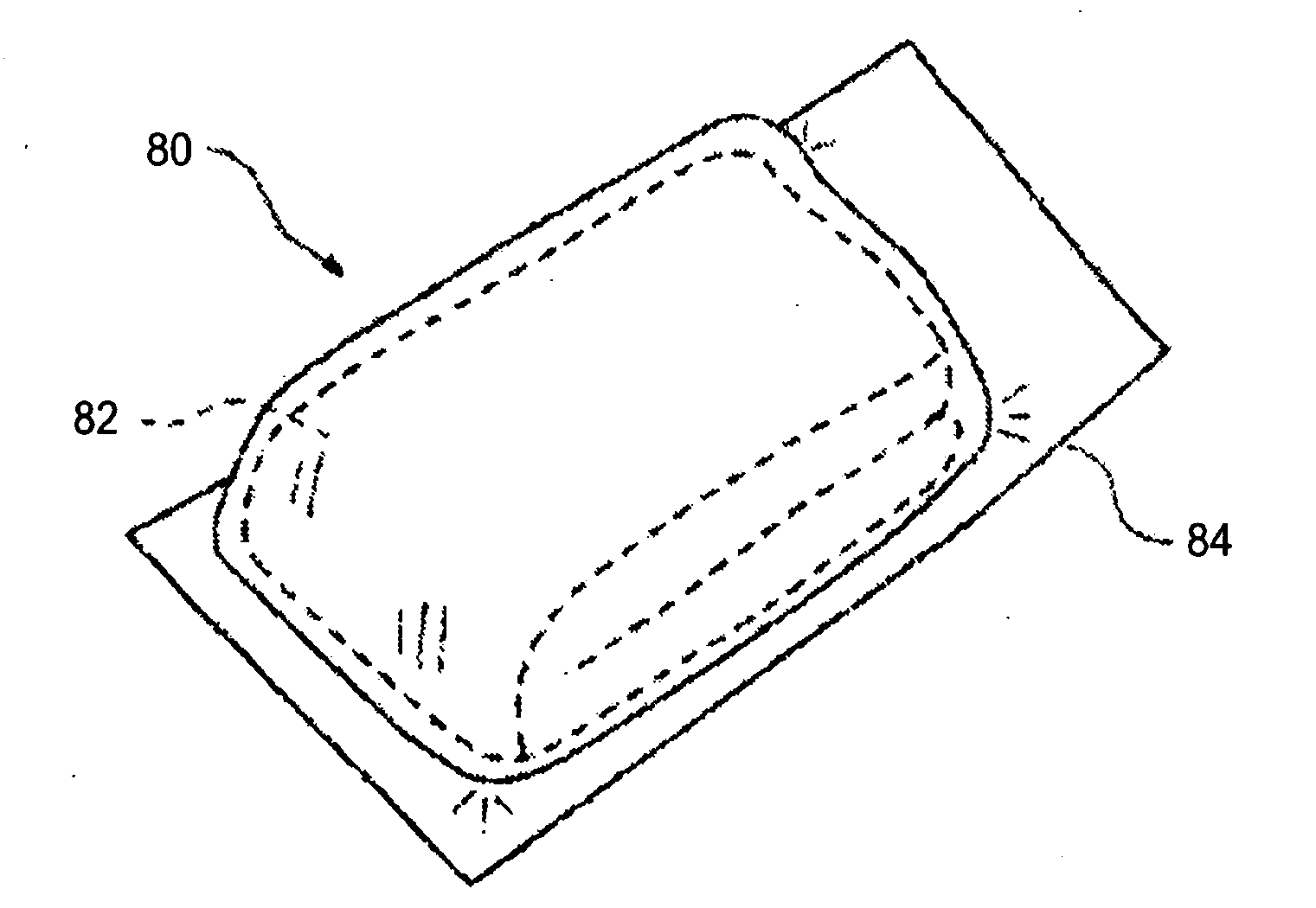 Compact and portable individually packaged training pants for use in intimate absorption of body fluid