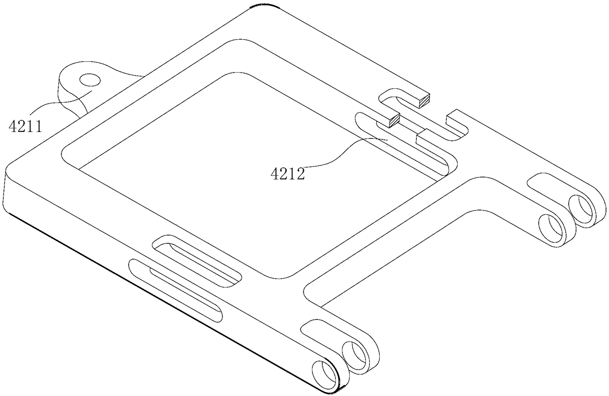 A space link type garbage cleaning device