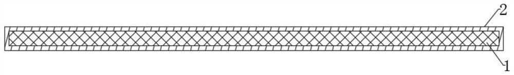 Flame-retardant EPS insulation plate and preparation method thereof