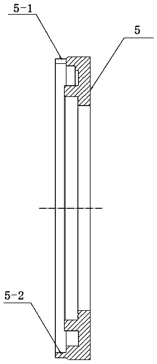 Mechanical sealing device with self-stirring function for desulfurization circulating pump