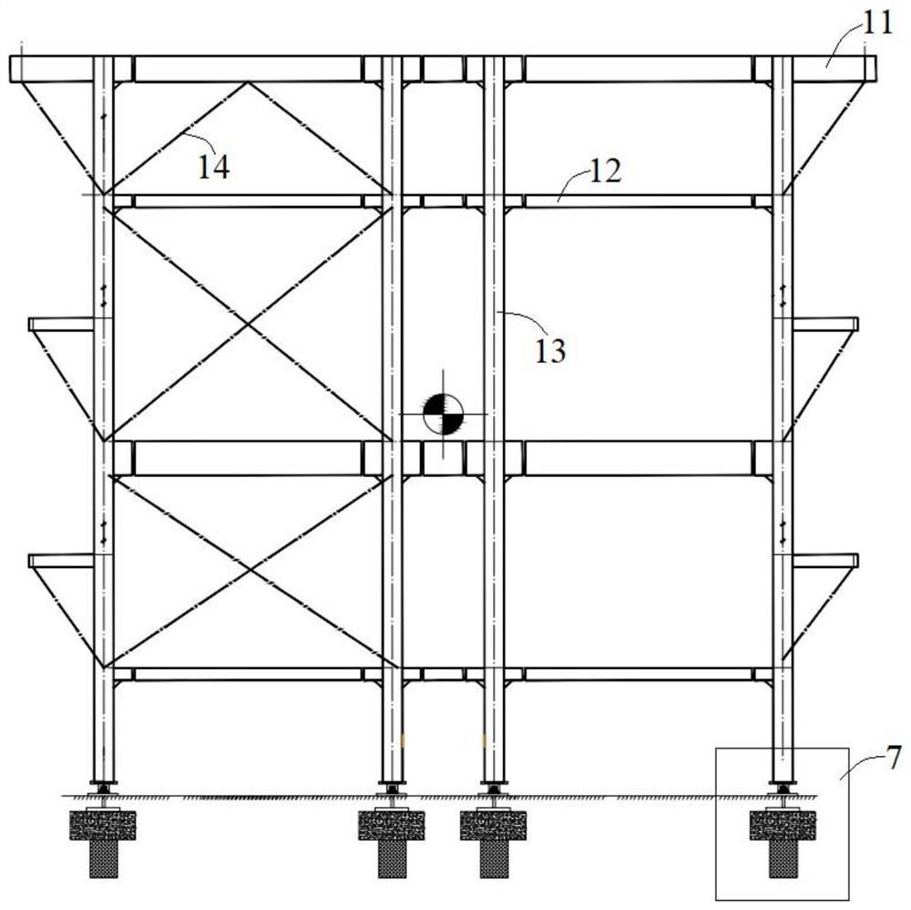 Rapid transformation method and device for in-situ dry dedusting of blast furnace wet dedusting