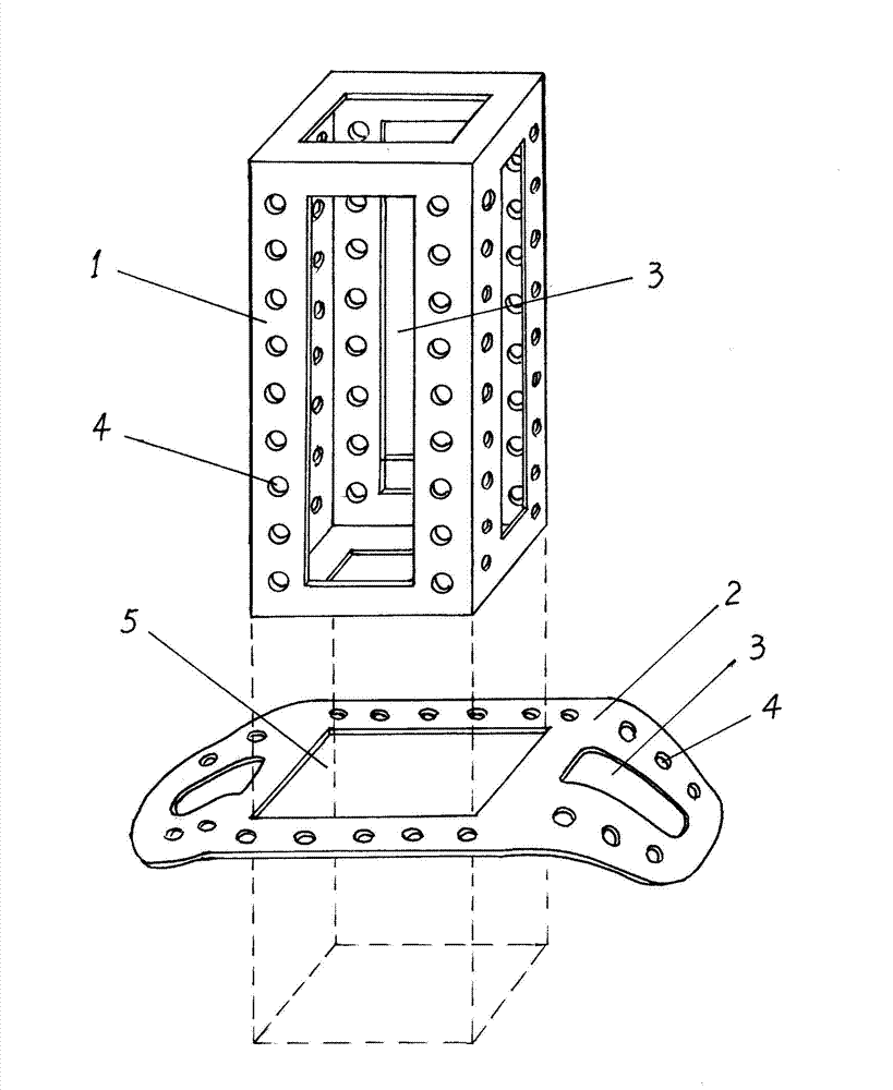 Absorbable ankle fusion device