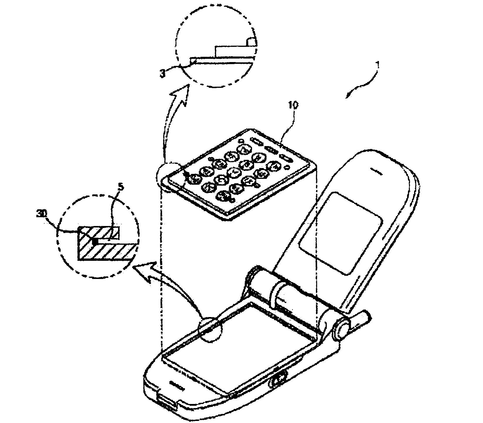 Apparatus and method for inputting chinese characters for communication terminal