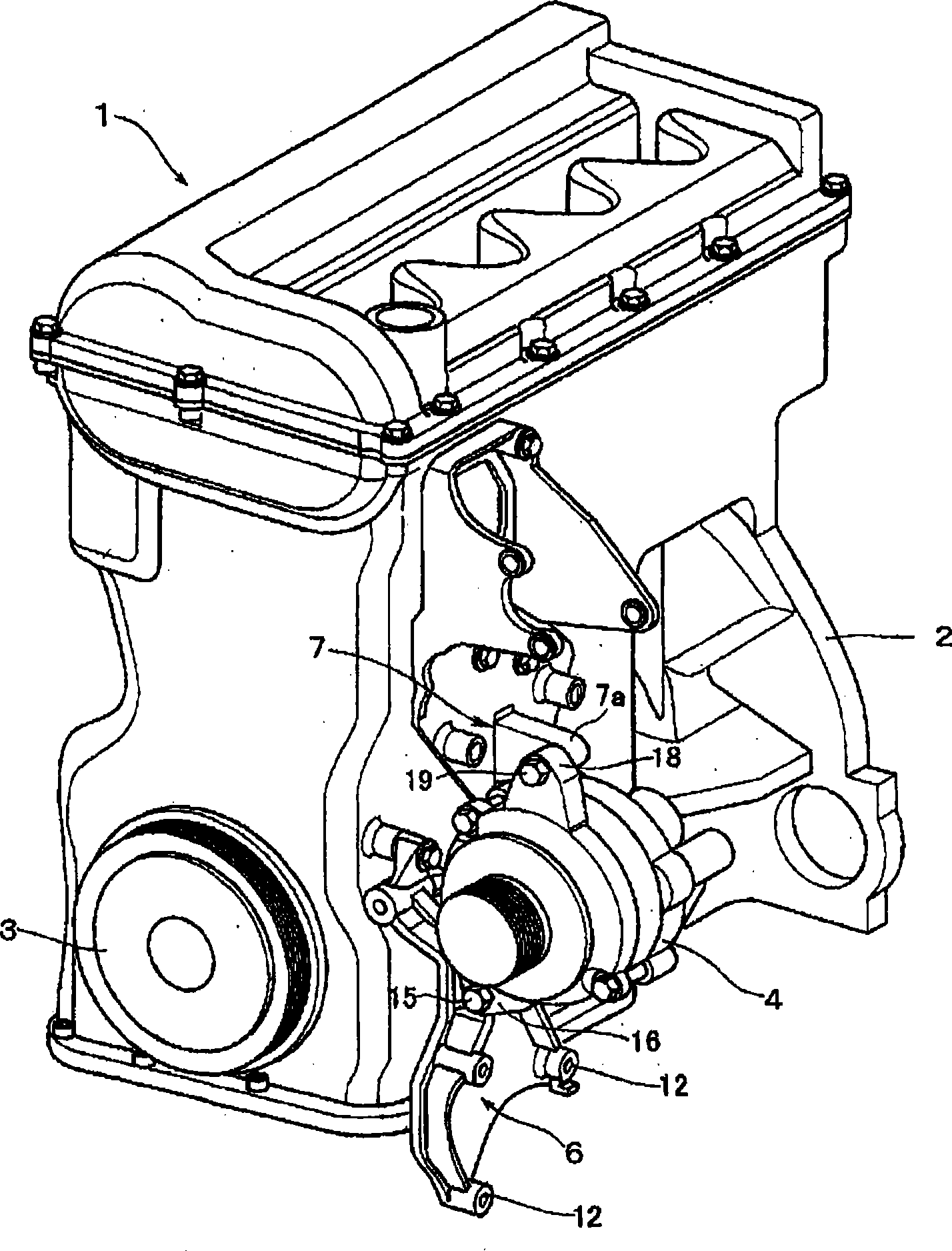 Accessory mounting structure