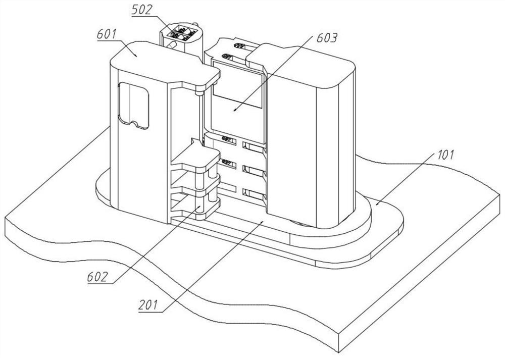 Safety protection device based on new energy vehicle charging pile