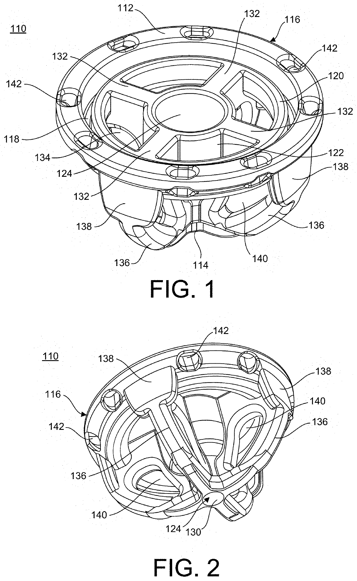 Implants, systems and methods of using the same