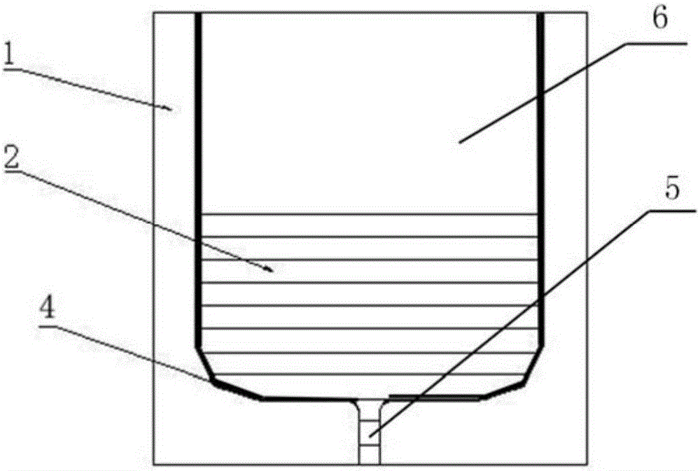 Tundish for preparing iron-nickel soft magnetic alloy powder through water atomization and manufacturing method of tundish