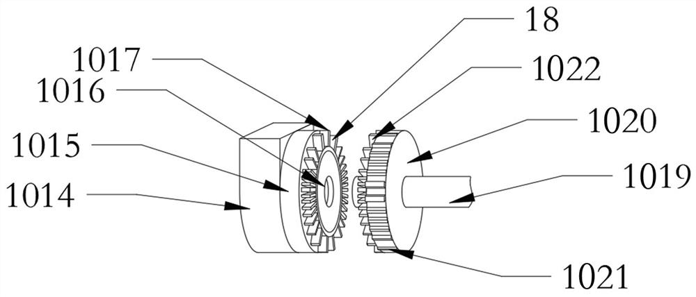 Anti-flying car structure and application method of long-distance conveyor belt transmission line