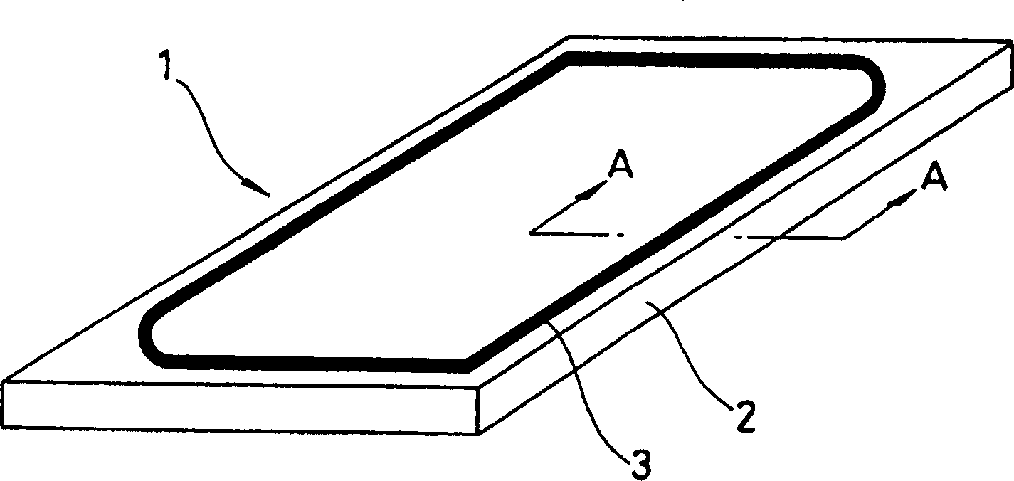 Separator for fuel battery