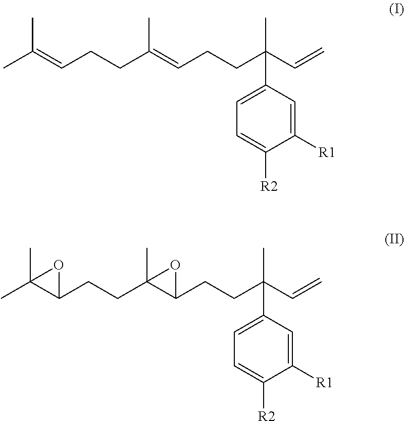 Derivatives of 4-Nerolidylcatechol, Pharmaceutical Compositions Comprising them and Process for Producing The Same