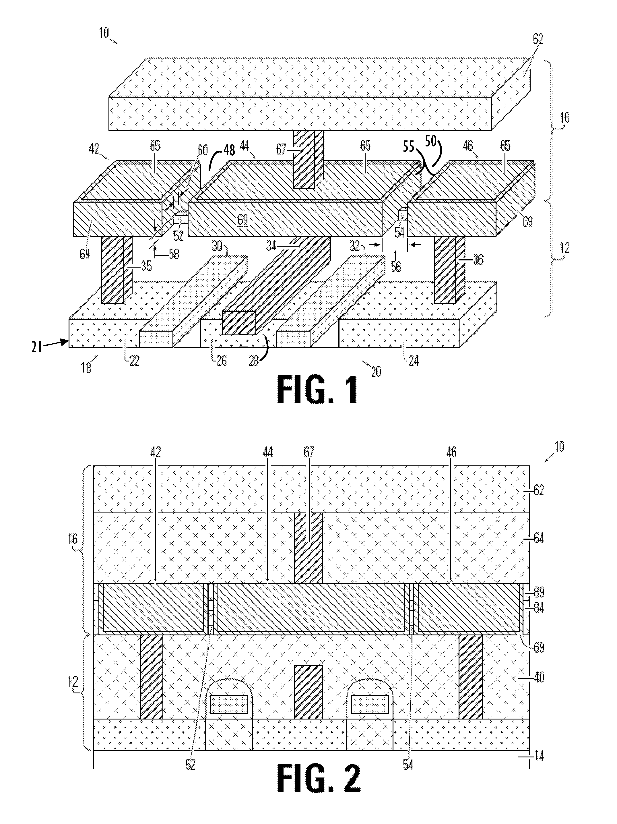 Phase change memory device and manufacturing method