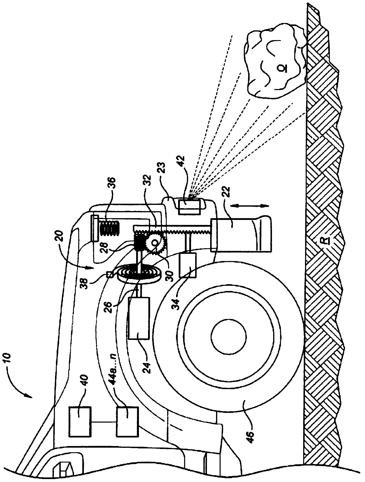 Compact and efficient system for rapidly raising and slowly lowering the choke