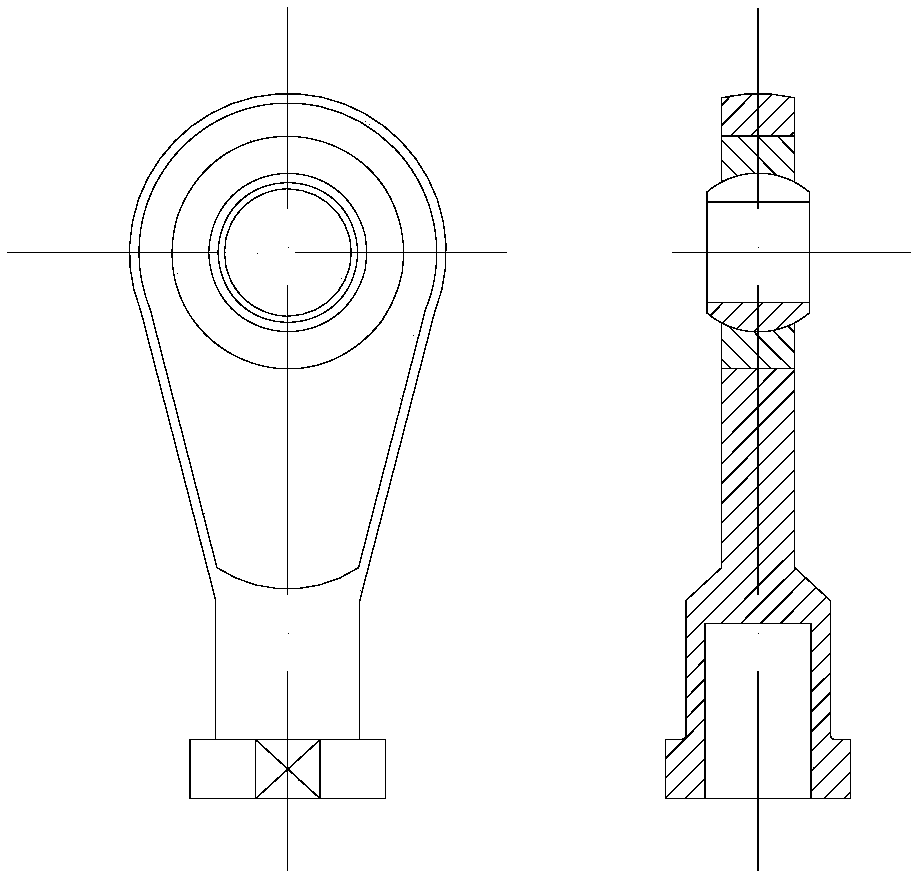 In-site calibration device applicable to piezoelectric thrust vectoring frame