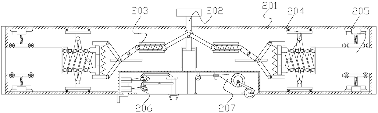 Elevator installing pay-off hole auxiliary device