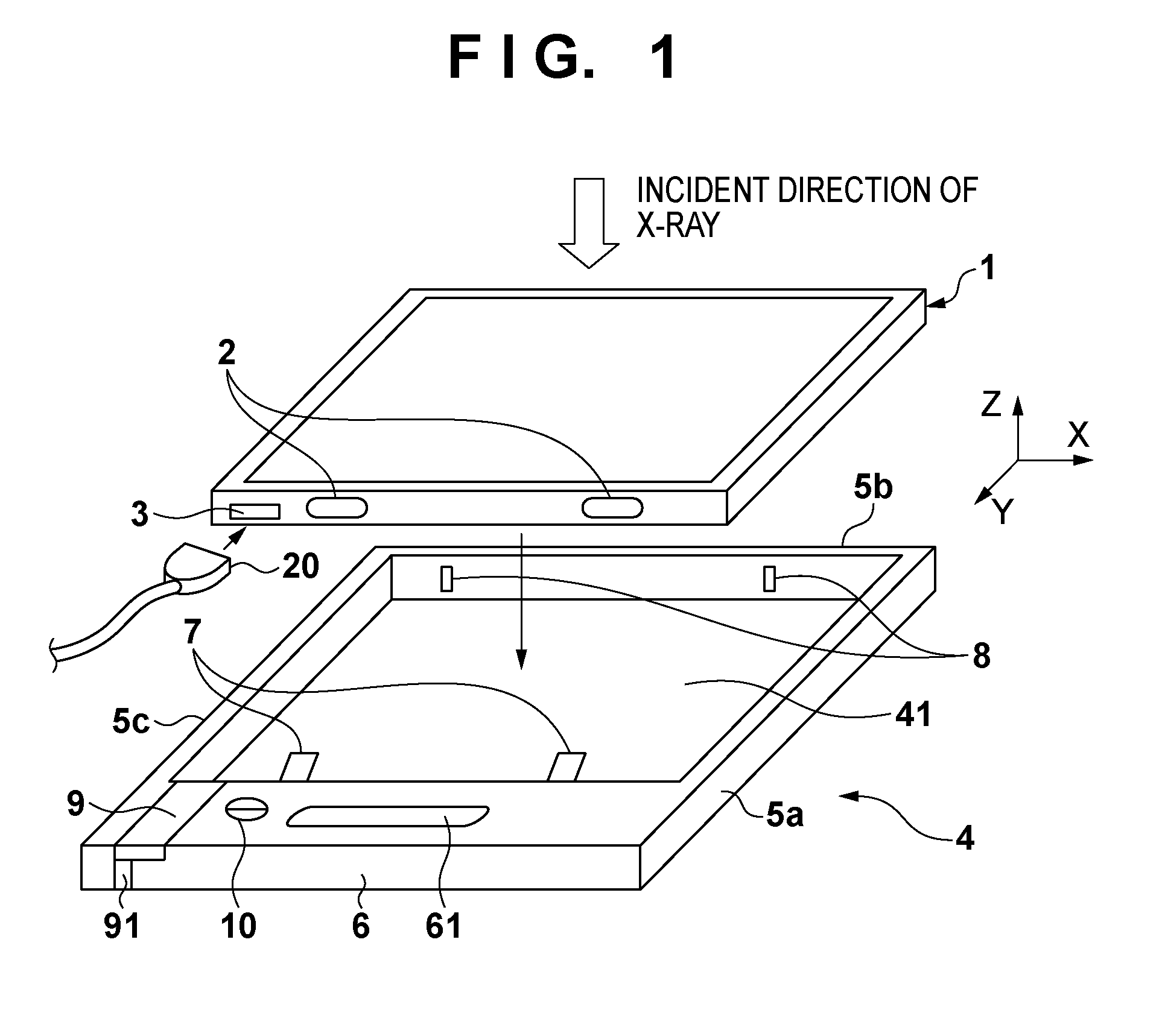Radiation cassette carrier and portable radiation imaging apparatus