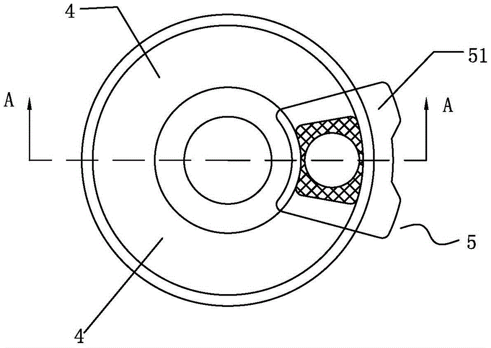 Tissue flail cutter brake system