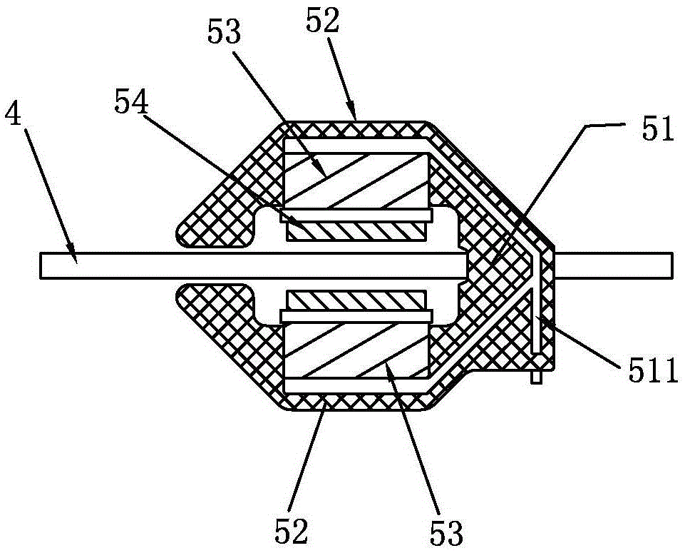 Tissue flail cutter brake system