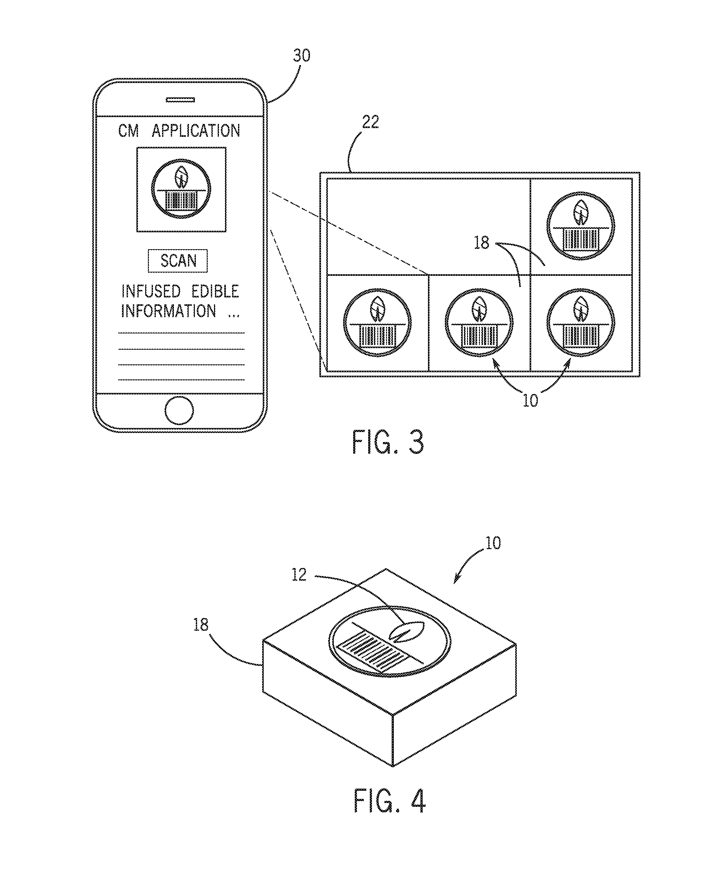 Label system for ingestible products