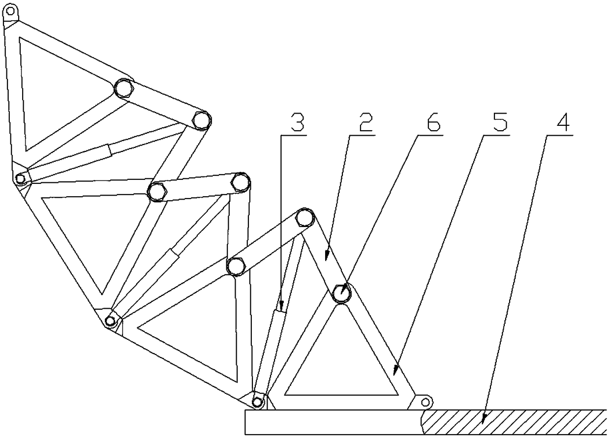 Foldable sightseeing platform