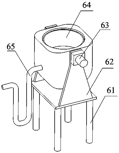 Recycling treatment device for railroad sleeper connecting nuts