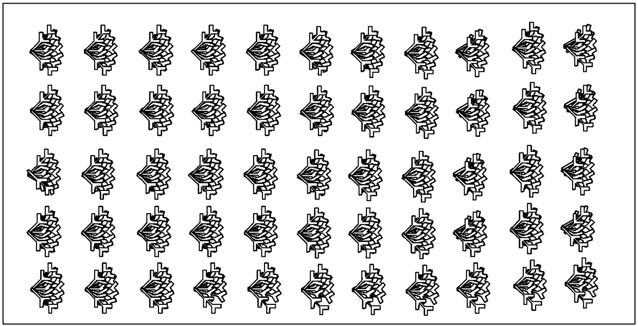 Method for preparing dry bonded structure surface through direct metal laser ablation