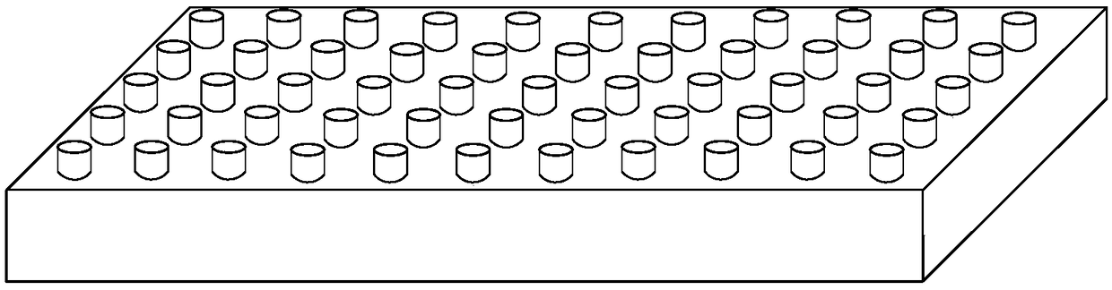 Method for preparing dry bonded structure surface through direct metal laser ablation