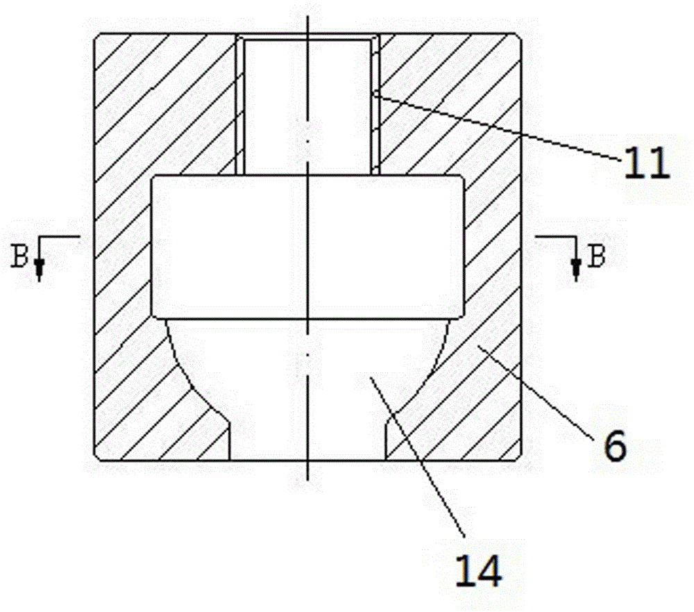 Bolt tensile test tool and tensile test device using same