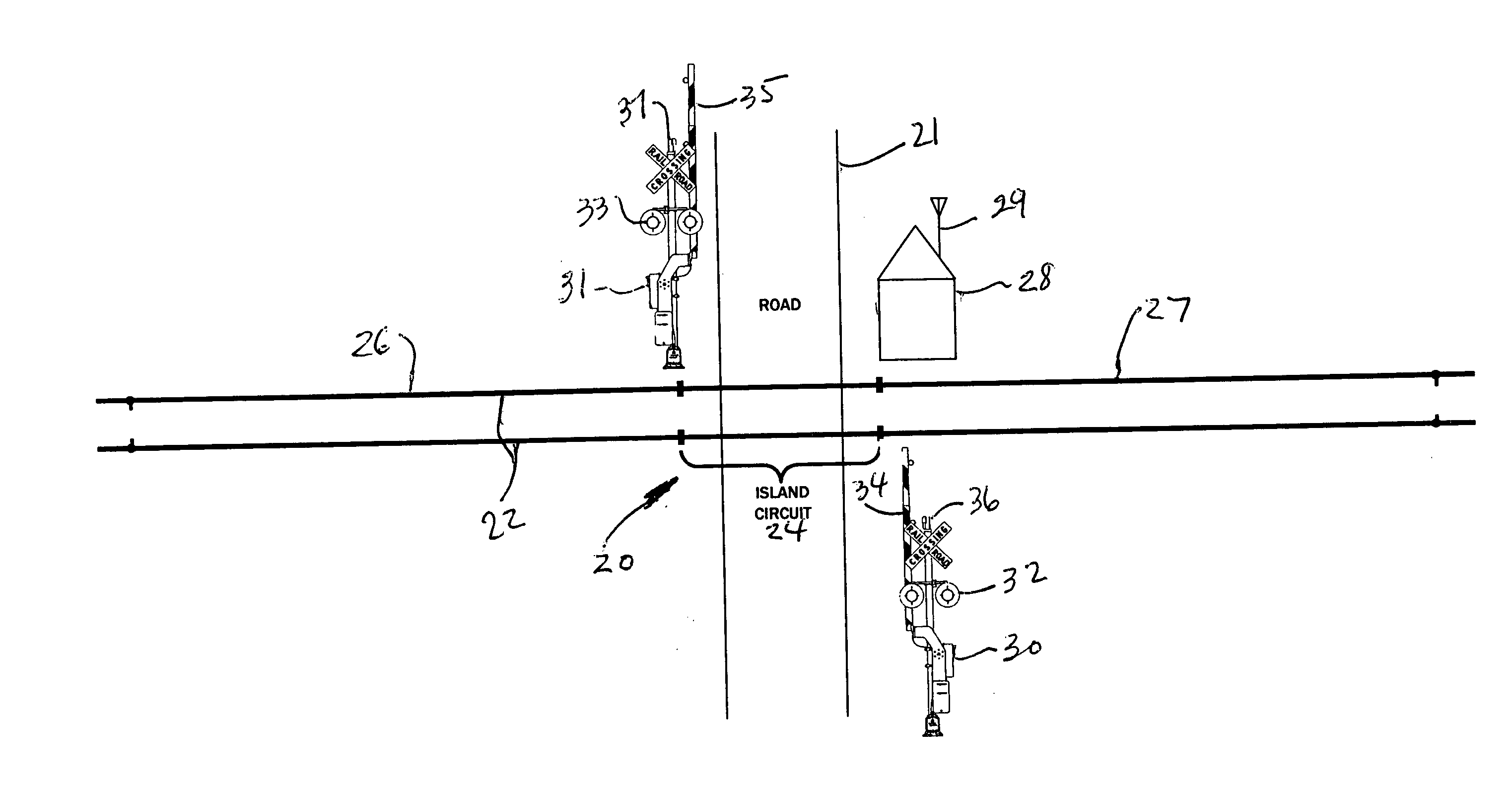 Highway-rail grade crossing controller with out of service mode